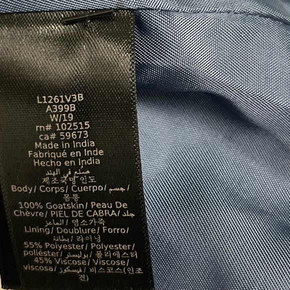 John Varvatos Suede Leather Trench Coat. Size small - Picture 6 of 10